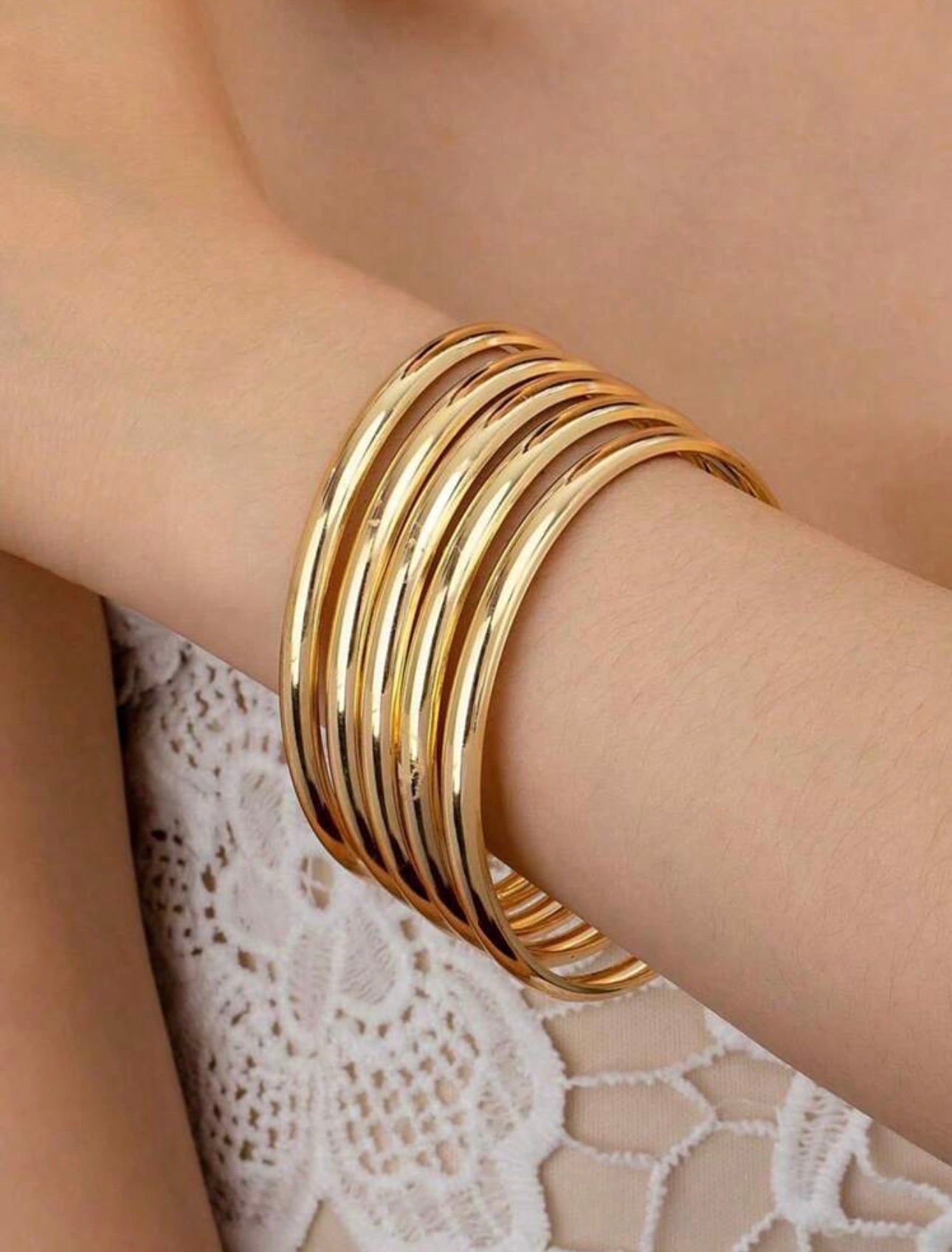 Pulseras Brilla- Conjunto de 6 piezas