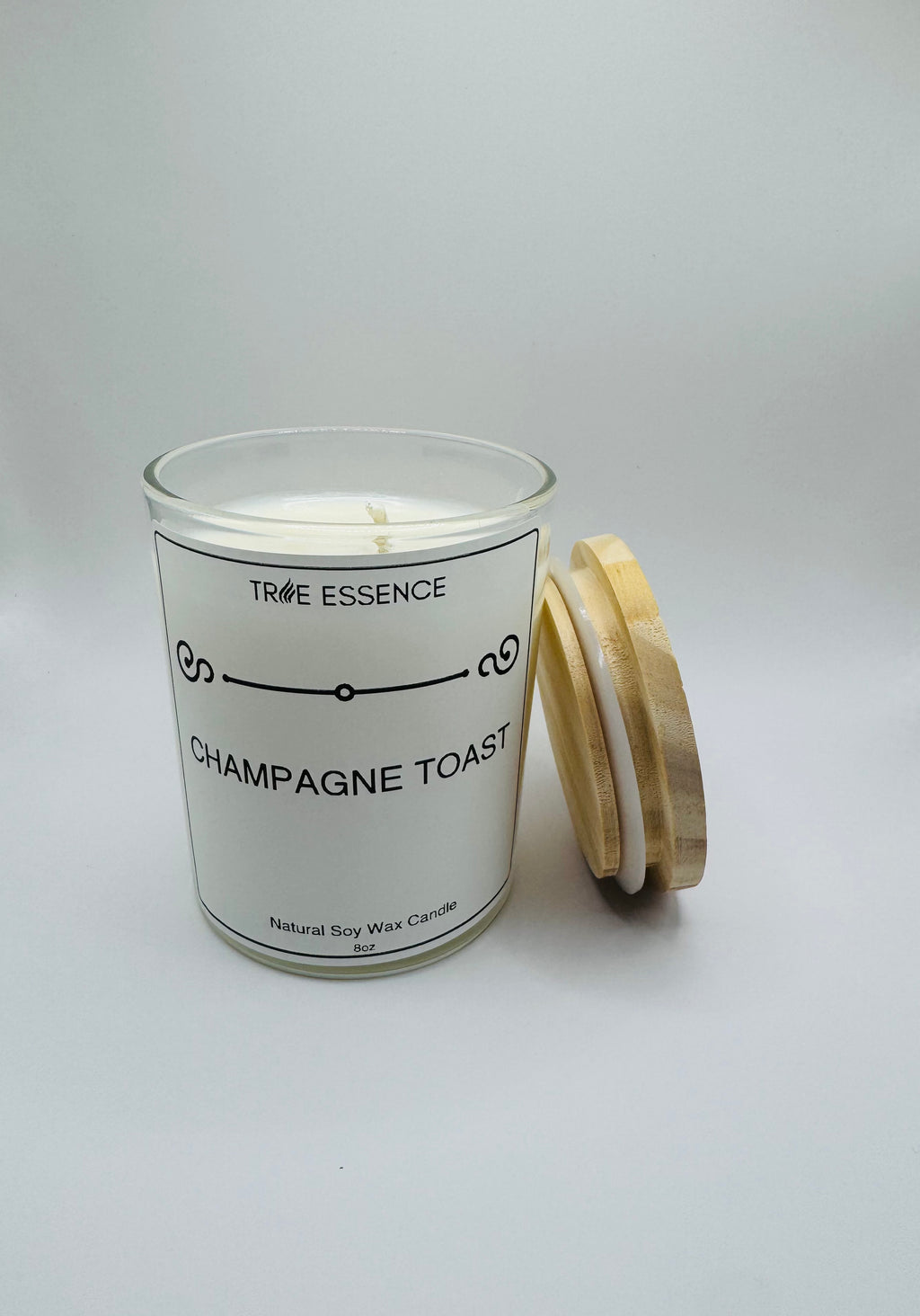 Champagne Toast- Vela Aromática Artesanal 6oz